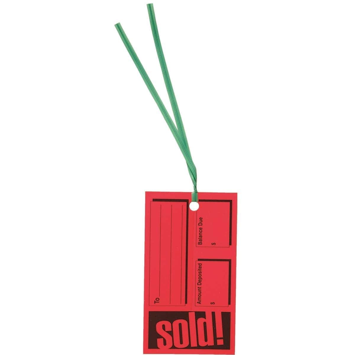 Weatherproof Vinyl Sold Tags | Gemplers