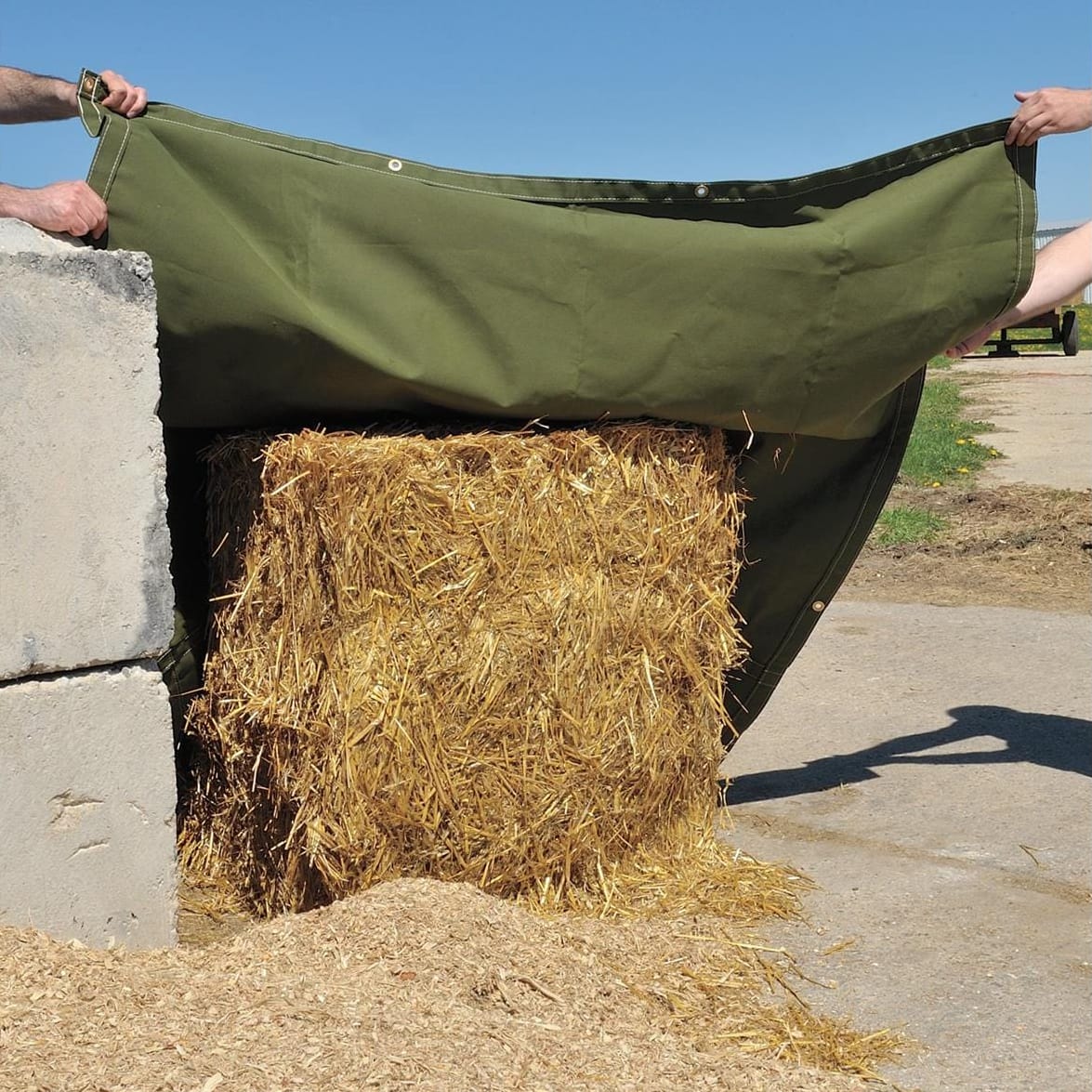 Gemplers 14.5 oz Weather Tough Breathable Tarp | Green