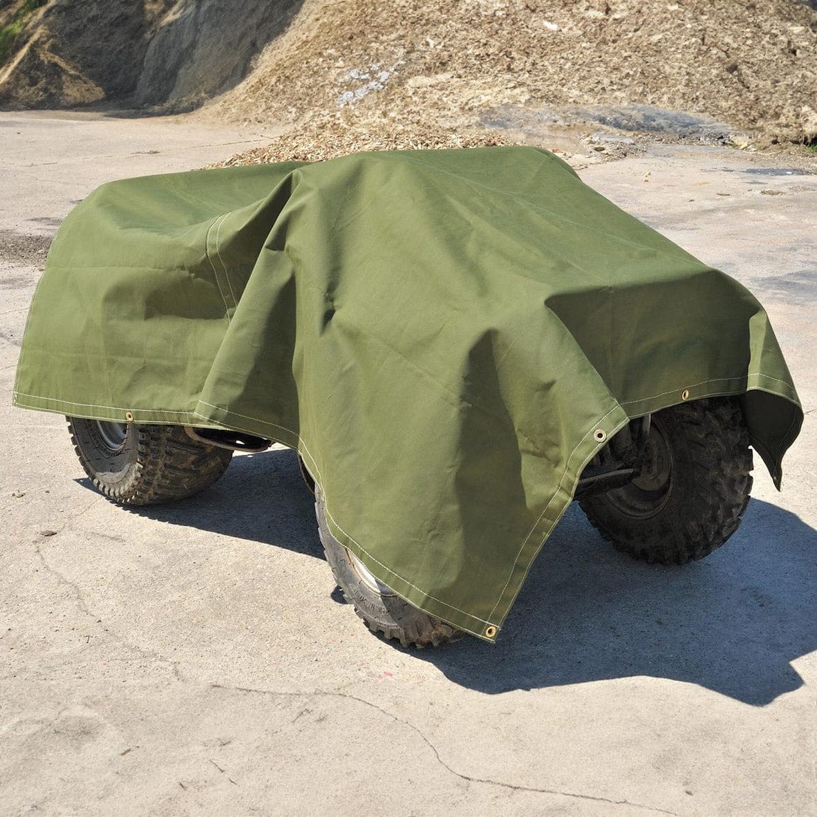 Gemplers 14.5 oz Weather Tough Breathable Tarp | Green