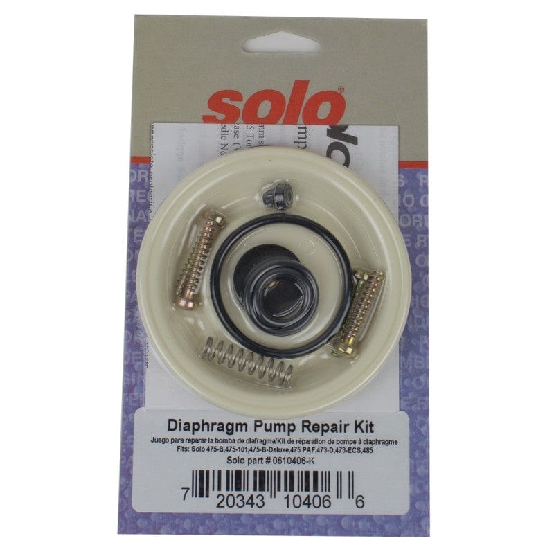 Solo Diaphragm Pump Repair Kit 0610406-K