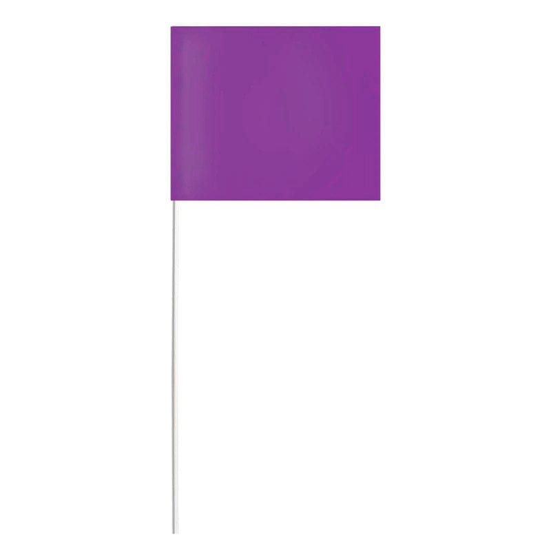 Blackburn 4" x 5" Marking Flags with PVC Stakes | 50 Pack