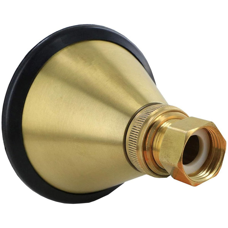 DRAMM 4"-dia. Brass Rose Waterbreaker Nozzle