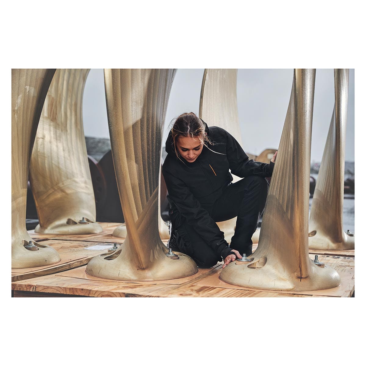 Black Helly Hansen Women's Luna Insulated Winter Jacket