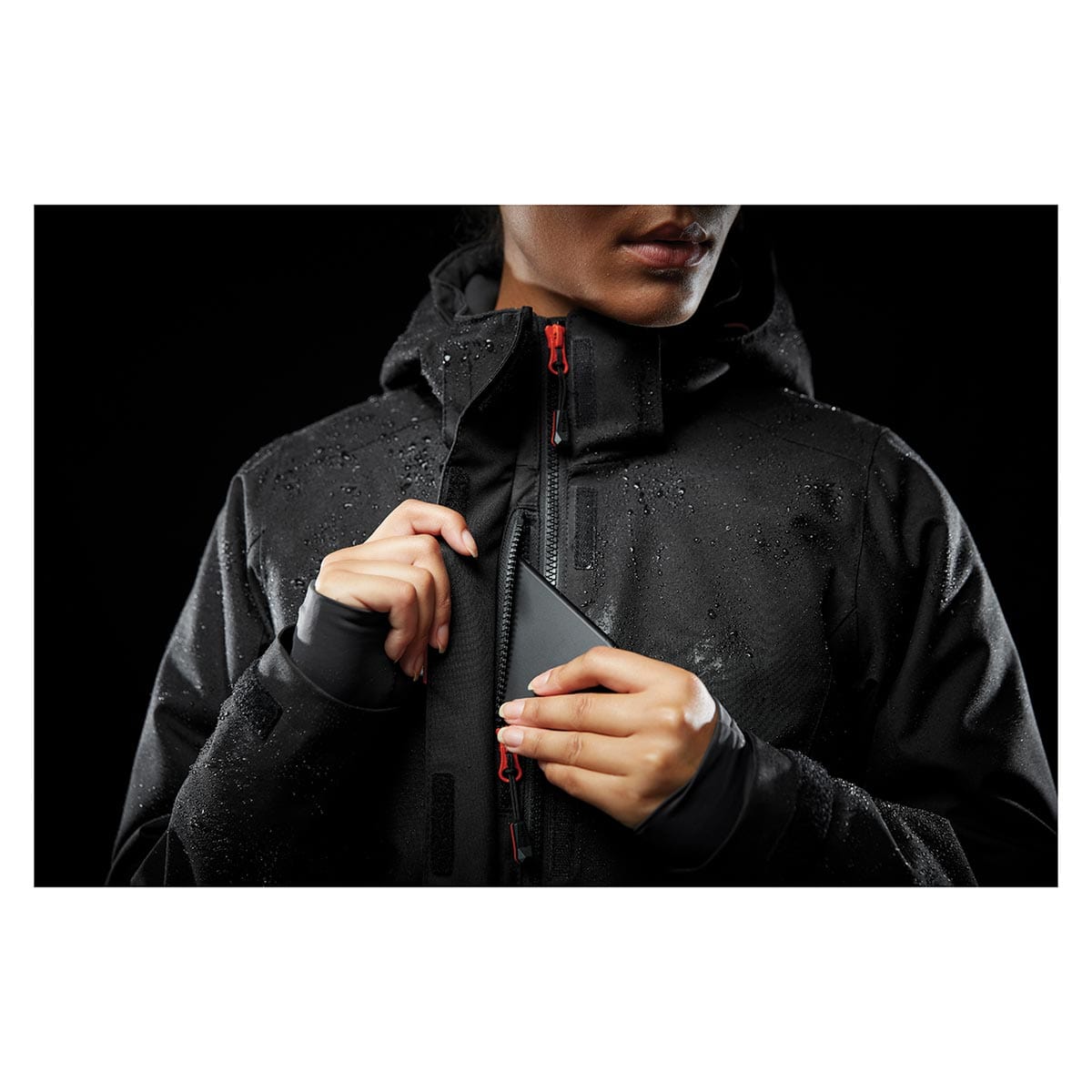 Black Helly Hansen Women's Luna Insulated Winter Jacket