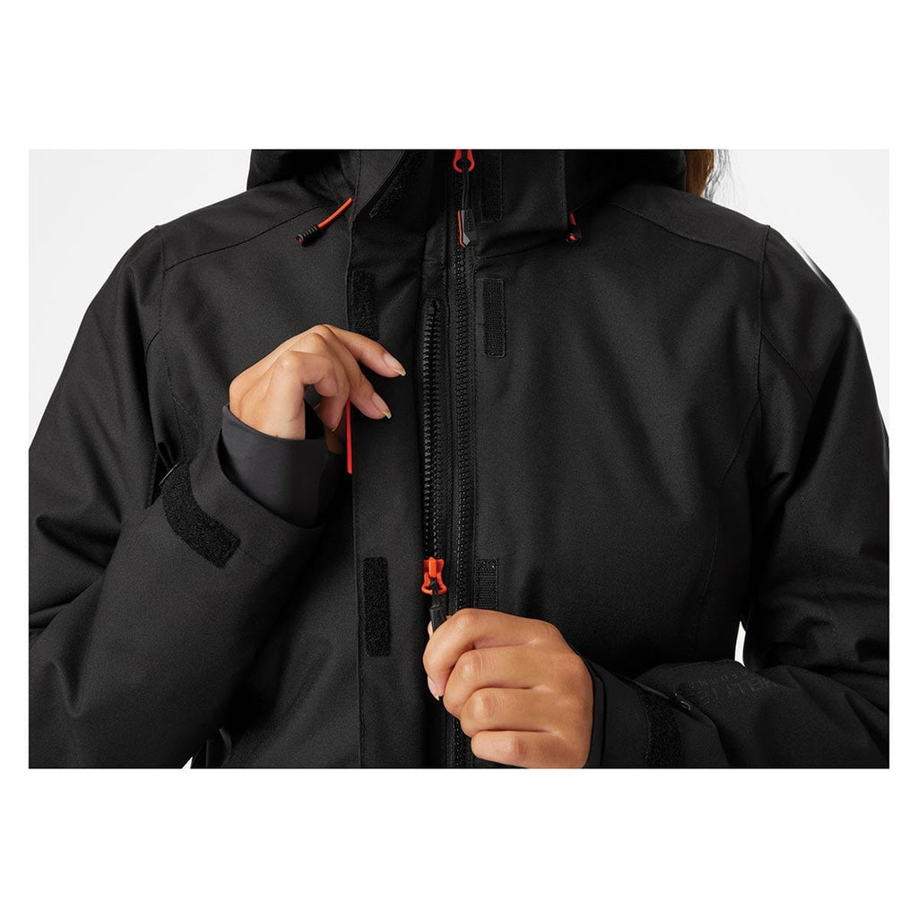 Black Helly Hansen Women's Luna Insulated Winter Jacket