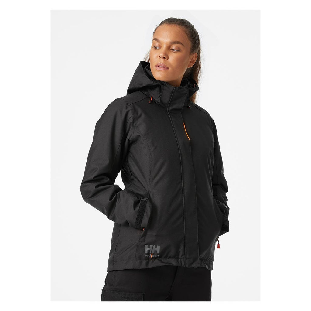 Black Helly Hansen Women's Luna Insulated Winter Jacket