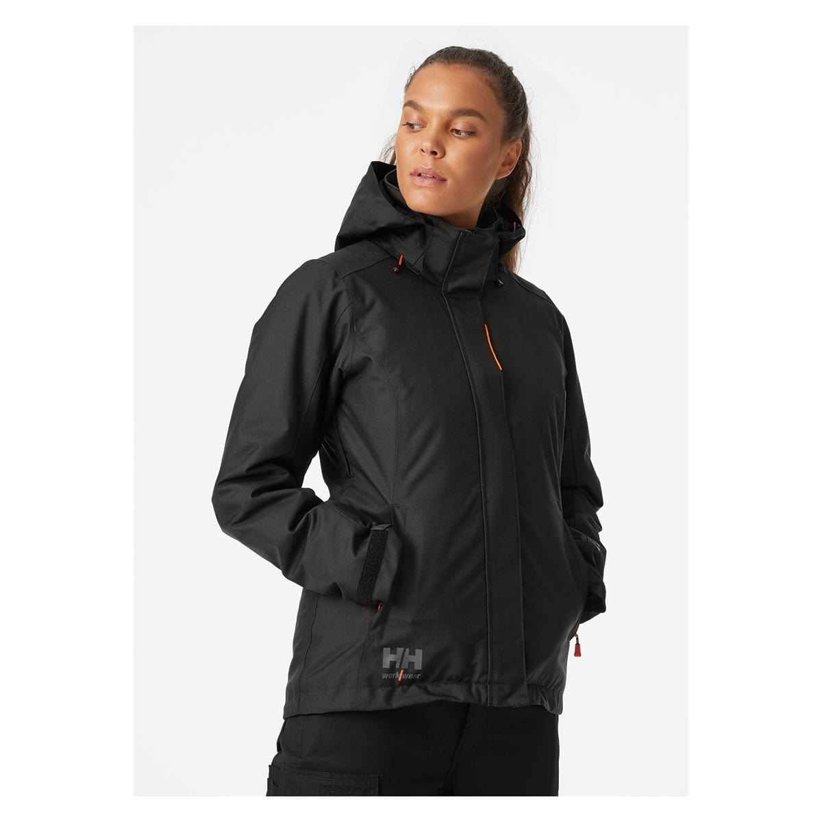 Black Helly Hansen Women's Luna Insulated Winter Jacket