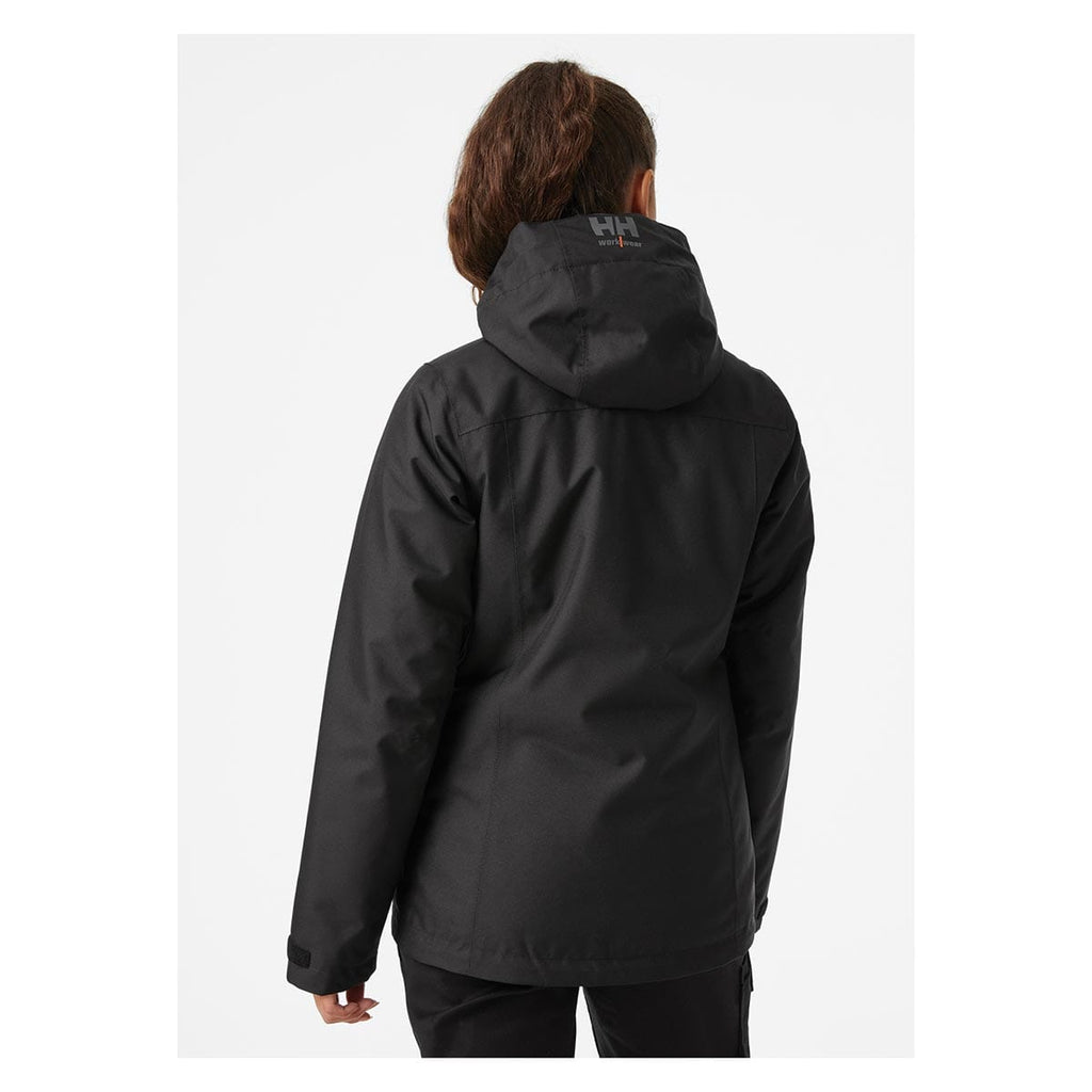 Black Helly Hansen Women's Luna Insulated Winter Jacket