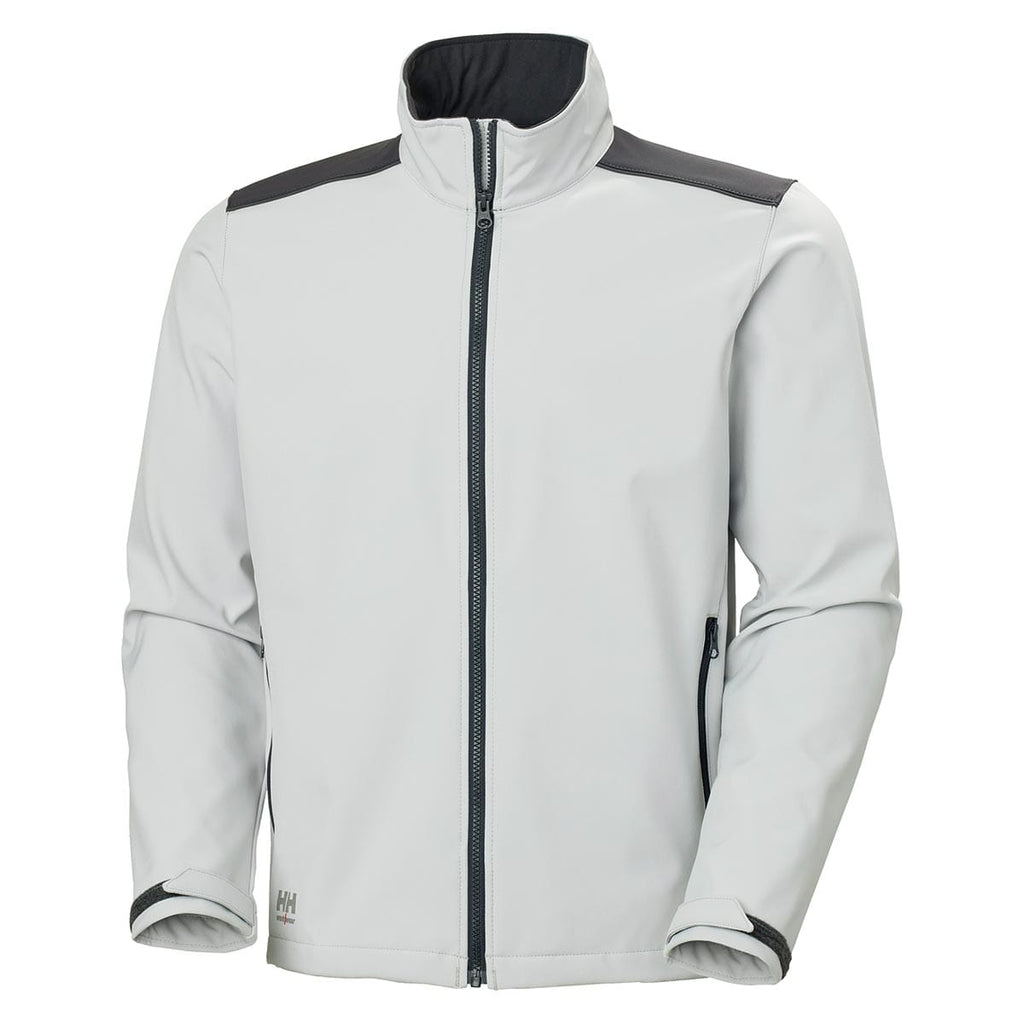 Grey Fog/Ebony Helly Hansen Manchester 2.0 Softshell Jacket
