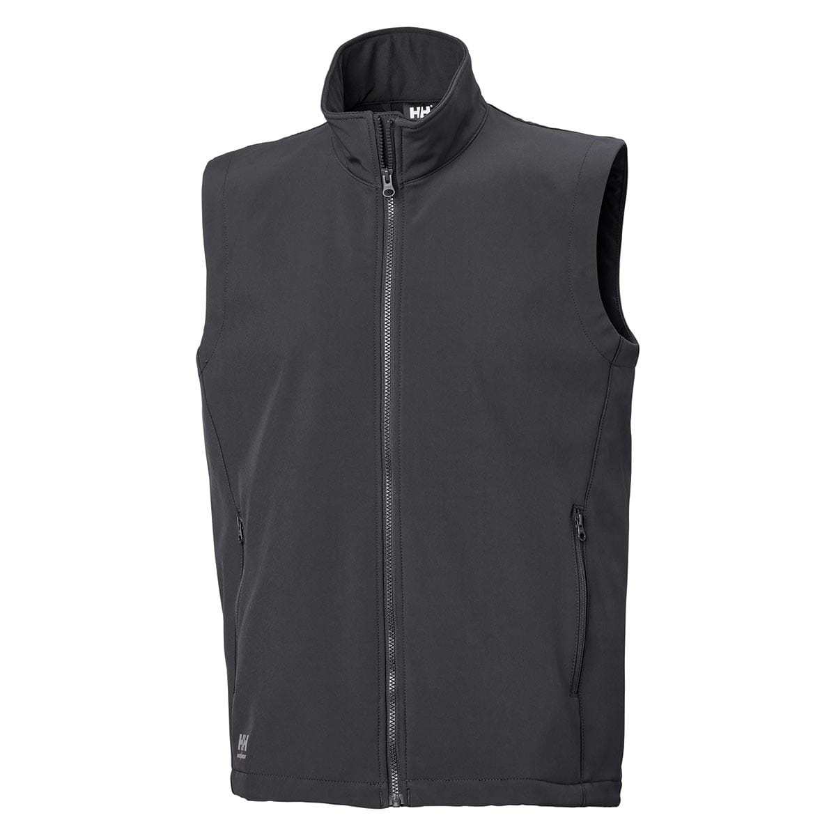 Ebony Helly Hansen Manchester 2.0 Zip In Softshell Vest