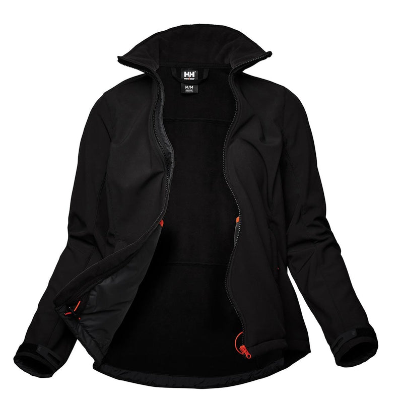 Black Helly Hansen Women's Luna Softshell Jacket