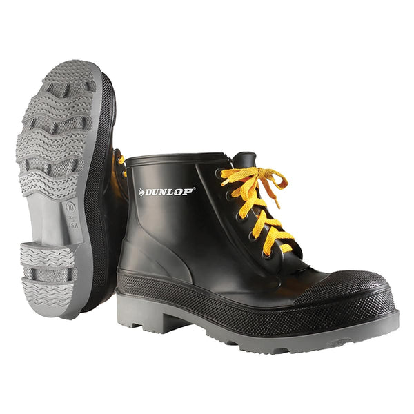Dunlop Chemical Resistant Steel Toe Lace Up Boots | Gemplers display picture 1