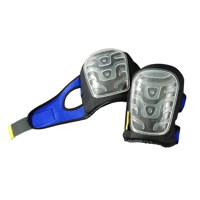 Premium Flat Cap Gel Knee Pads | Clear Soft PVC Cap
