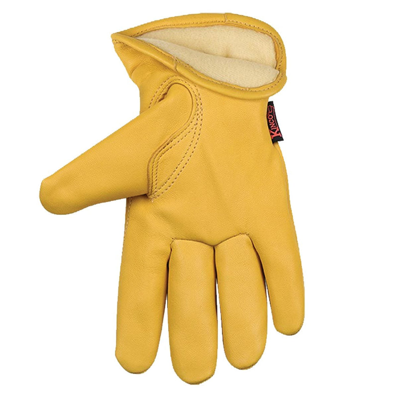Kinco Insulated Deerskin Leather Driver's Gloves