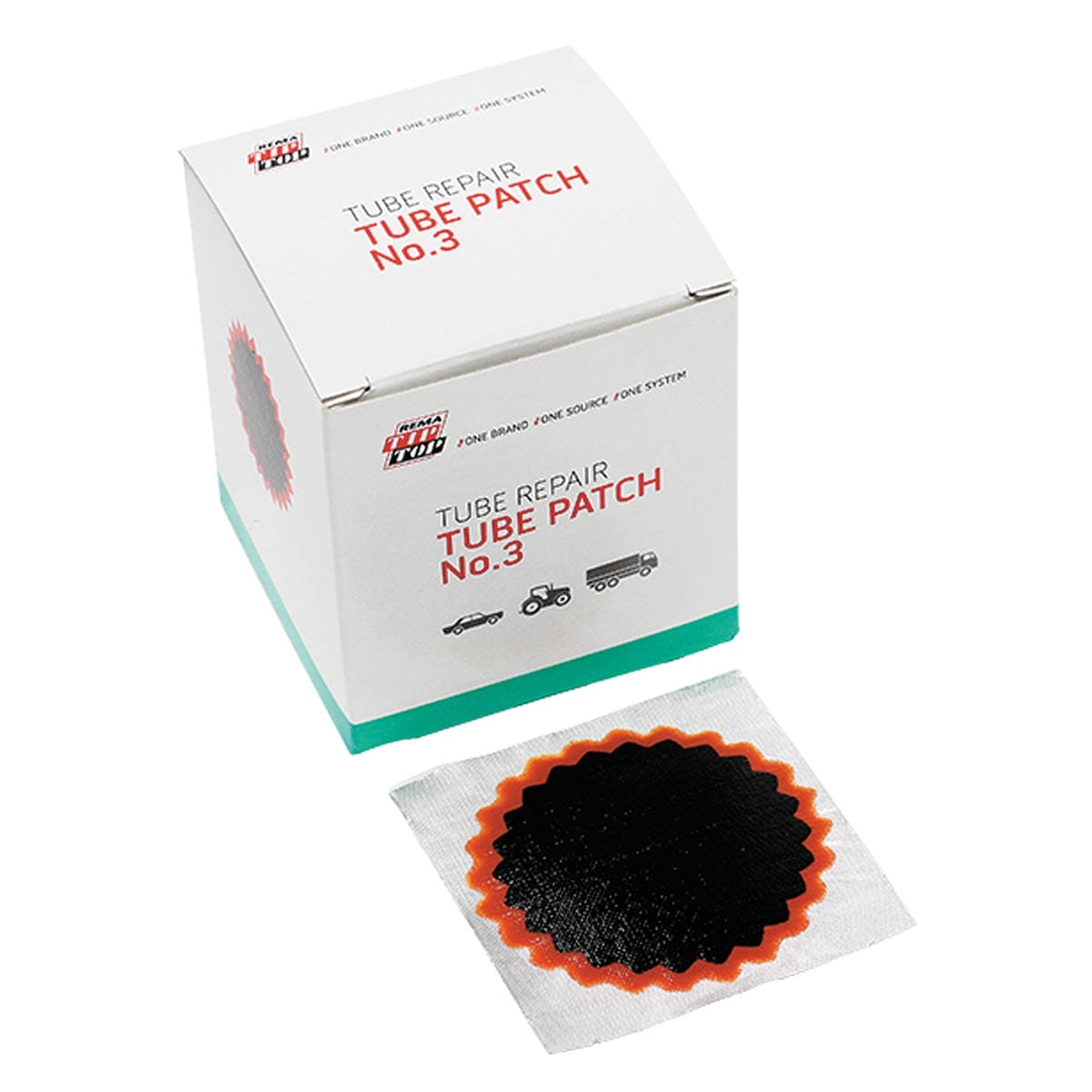 Rema Red Edge Vulcanizing Tube Patch