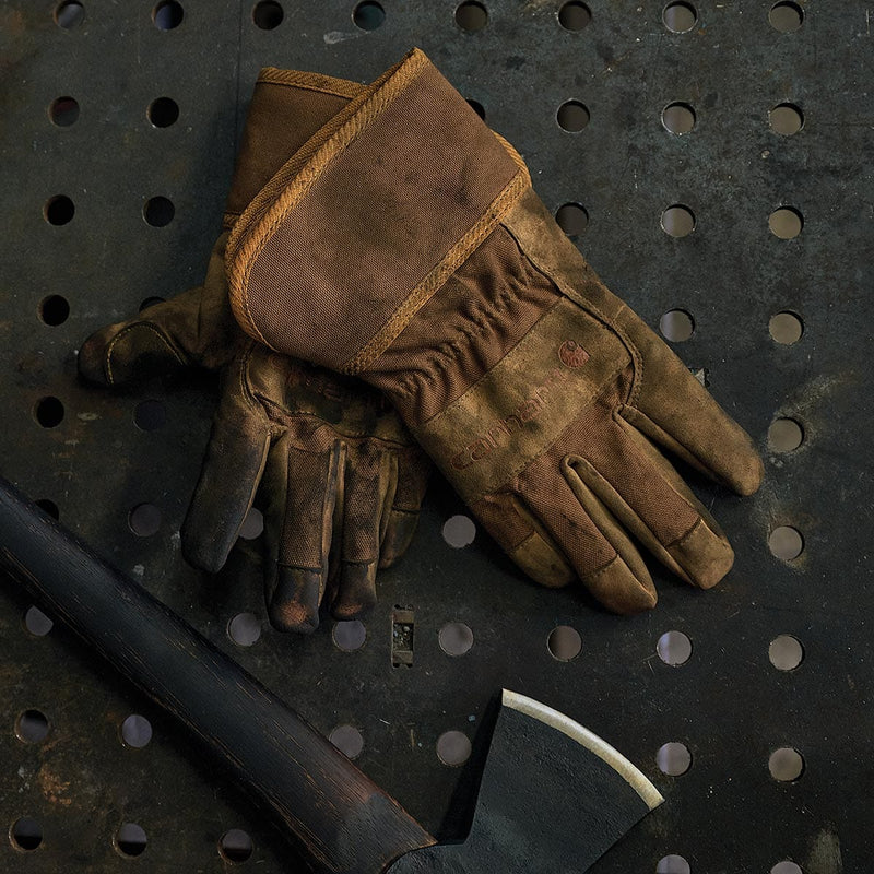 Carhartt A513 Gloves laying on benchtop