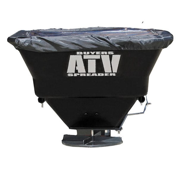 Buyers Products Horizontal Mount ATV Spreader, 100 Pound Capacity