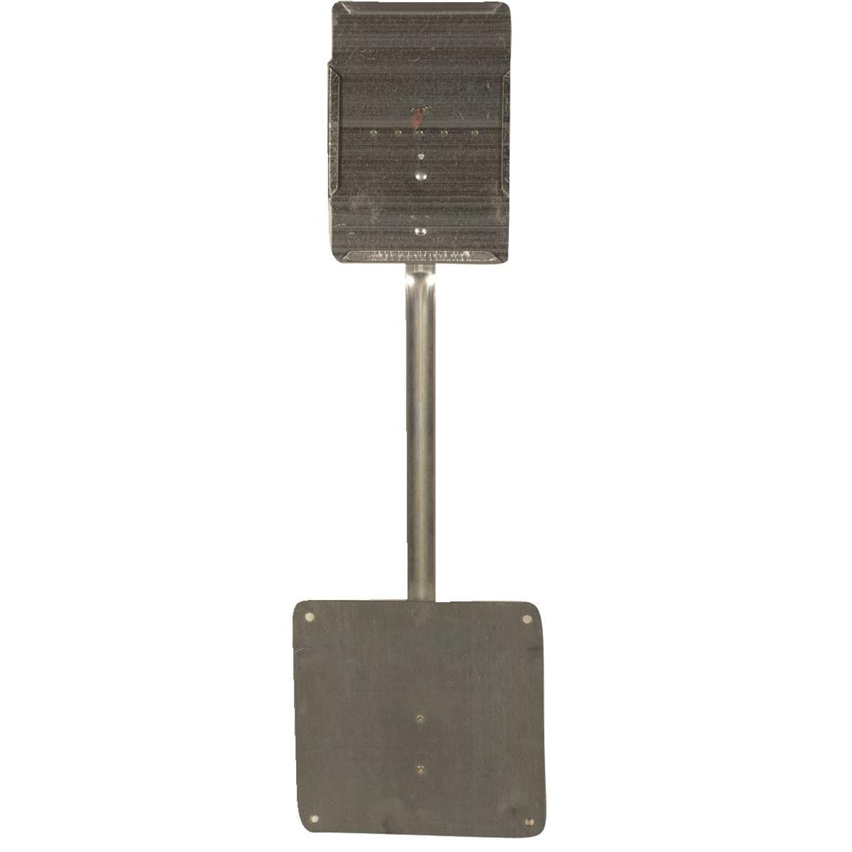 Colmet Galvanized Steel Sign Holders with Flat Base Plate