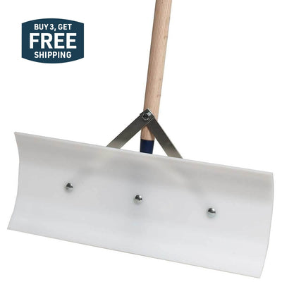 Gemplers Wood Handle Poly Scraper, 24"