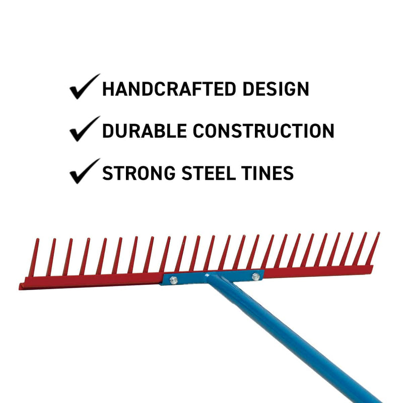 King of Spades Handcrafted Steel Rake | Gemplers