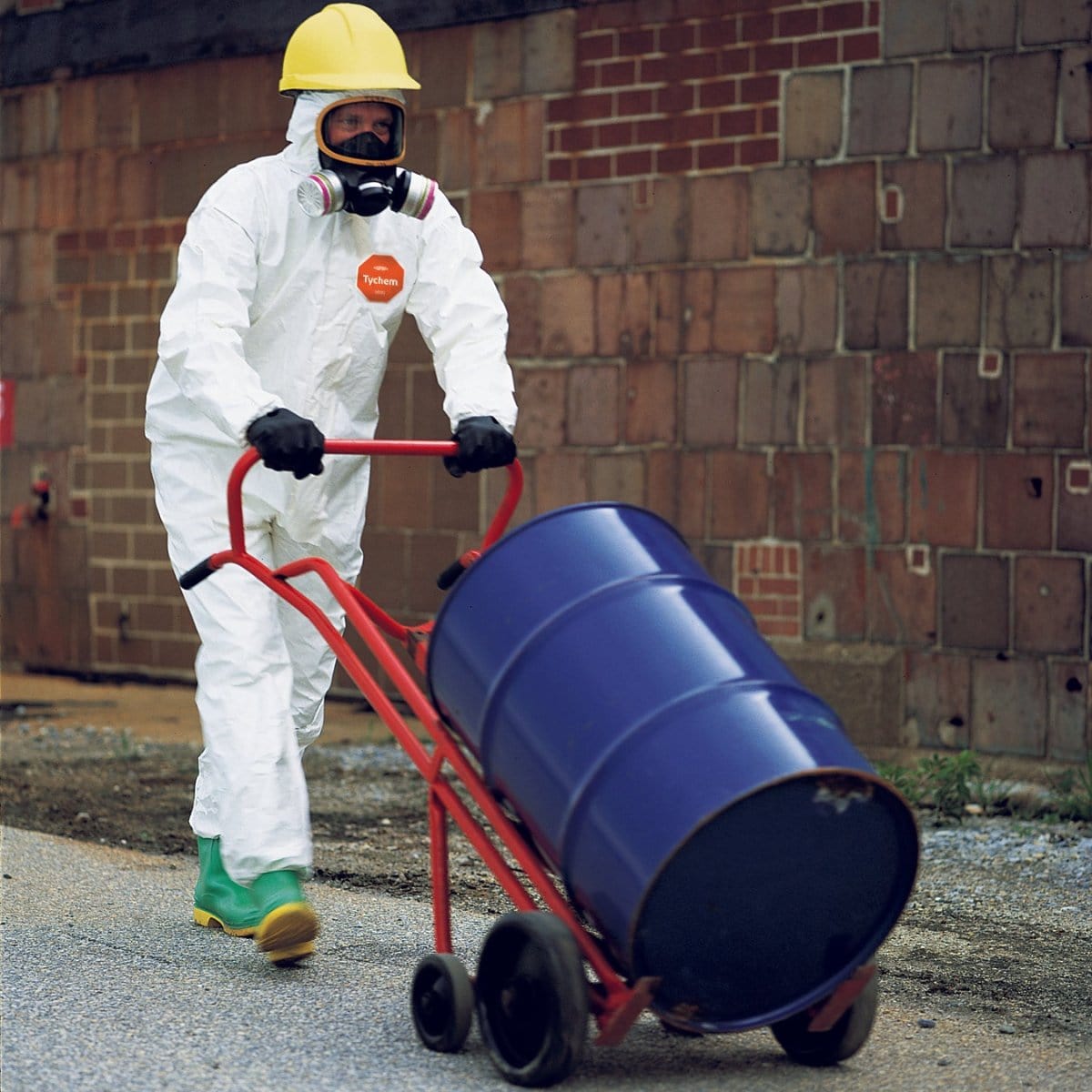 DuPont Tychem 4000 Hooded Coveralls with Taped Seams | 6pk