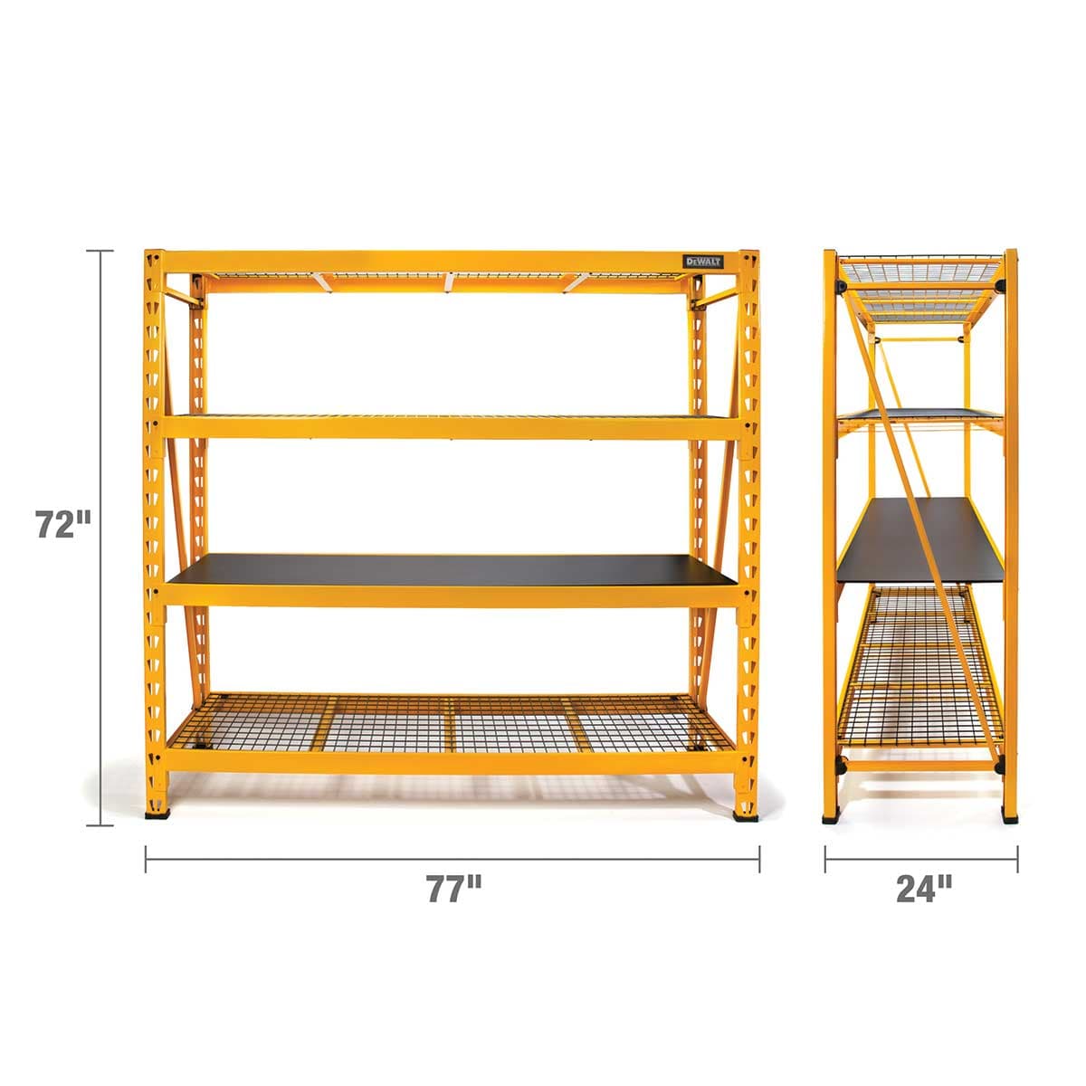 DeWalt 6-Foot Tall 4-Shelf Industrial Storage Rack