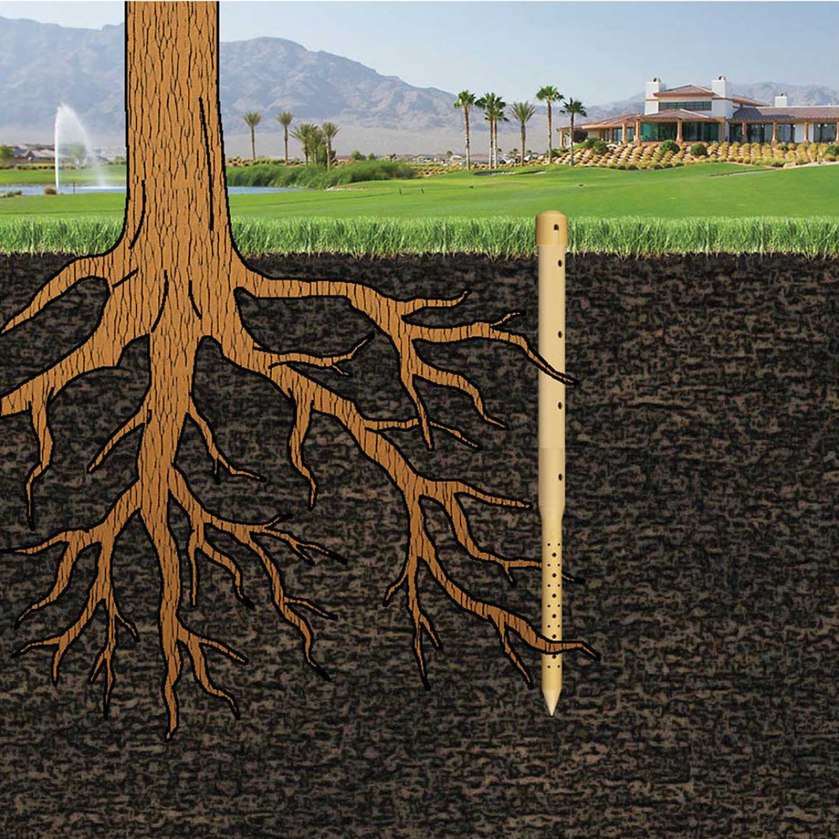 Deep Drip Tree Watering Stakes
