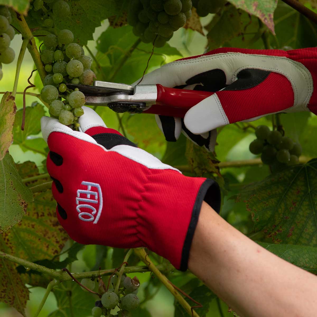 felco 702 gardening gloves FELCO 702 Workwear Gloves (Cow Leather) Medium