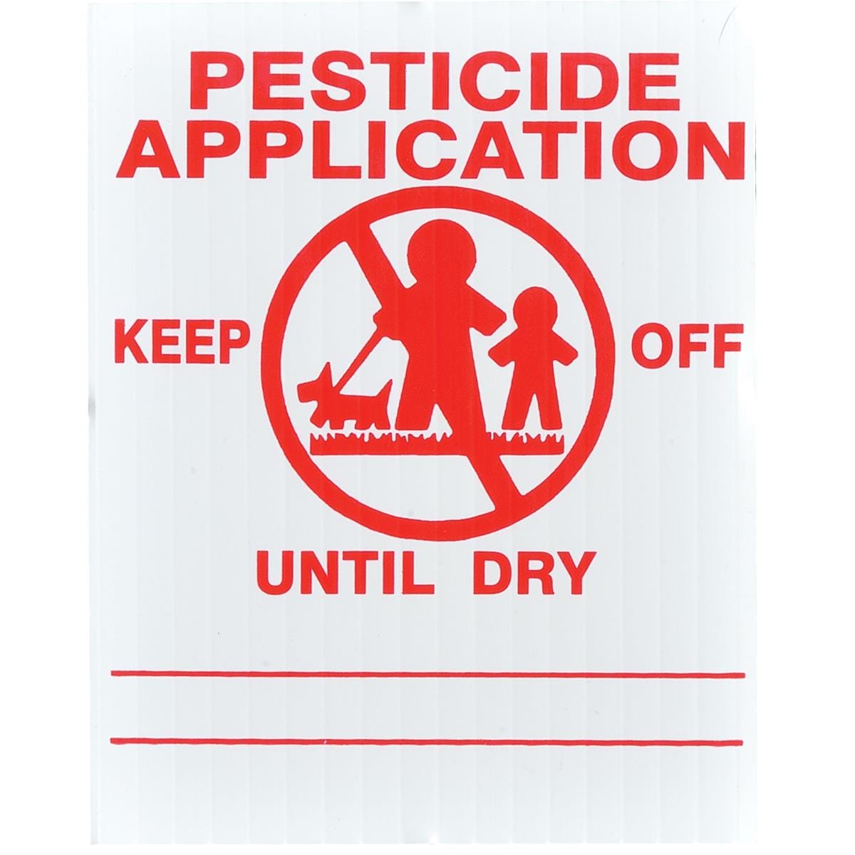 Gemplers State Specific Lawn Pesticide Application Signs | 25 Pack