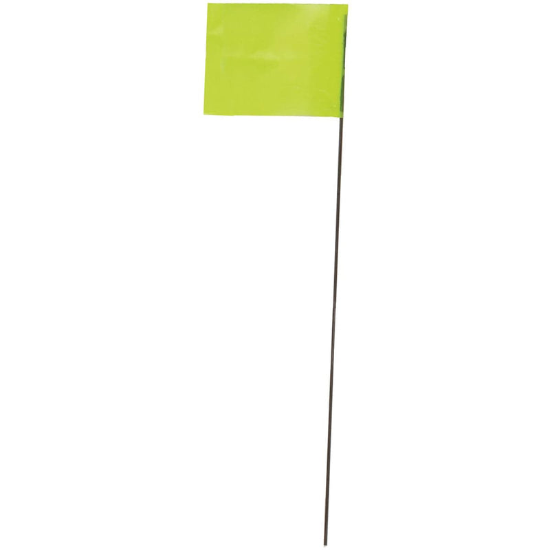 Blackburn 2-1/2" x 3-1/2" Marking Flags with Wire Stakes | 100 Pack