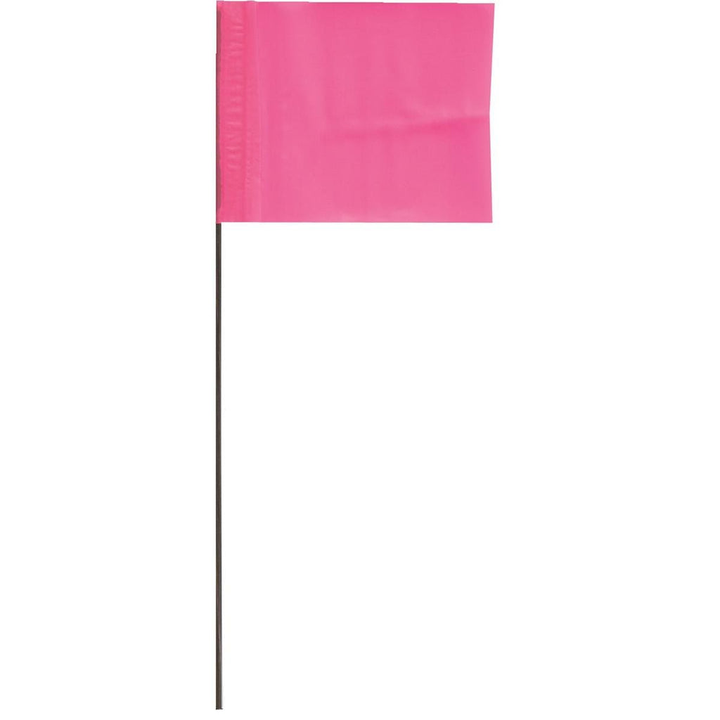 Blackburn 5" x 8" Marking Flags with Wire Stakes | 100 Pack