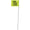 Custom Printed 2.5” x 3.5” Marking Flags with 11.5" Wire Stake | 1,000 Pack