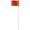 Custom Printed 2.5” x 3.5” Marking Flags with 11.5" Wire Stake | 1,000 Pack