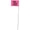 Custom Printed 2.5” x 3.5” Marking Flags with 11.5" Wire Stake | 1,000 Pack