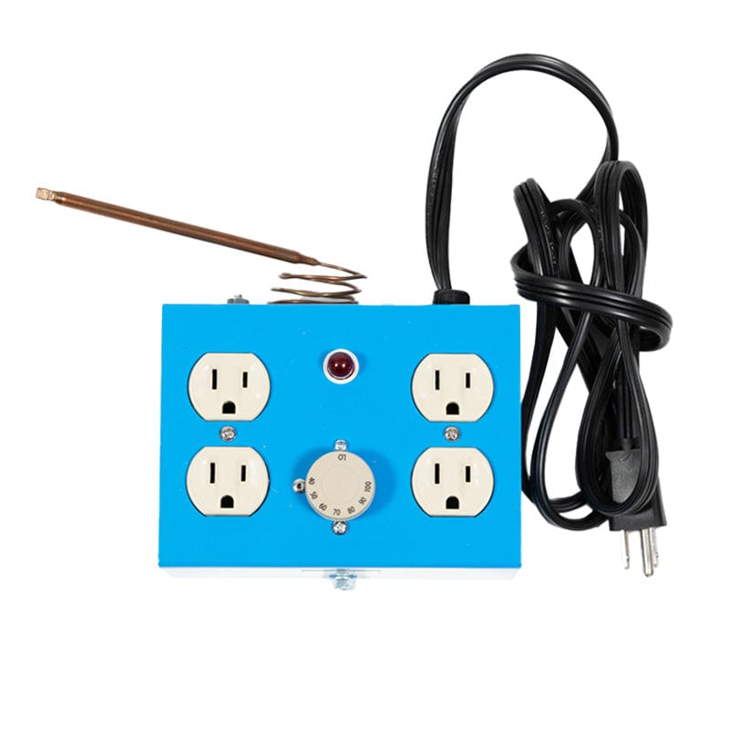 Four-Outlet Thermostat for Plant Propagation Mats