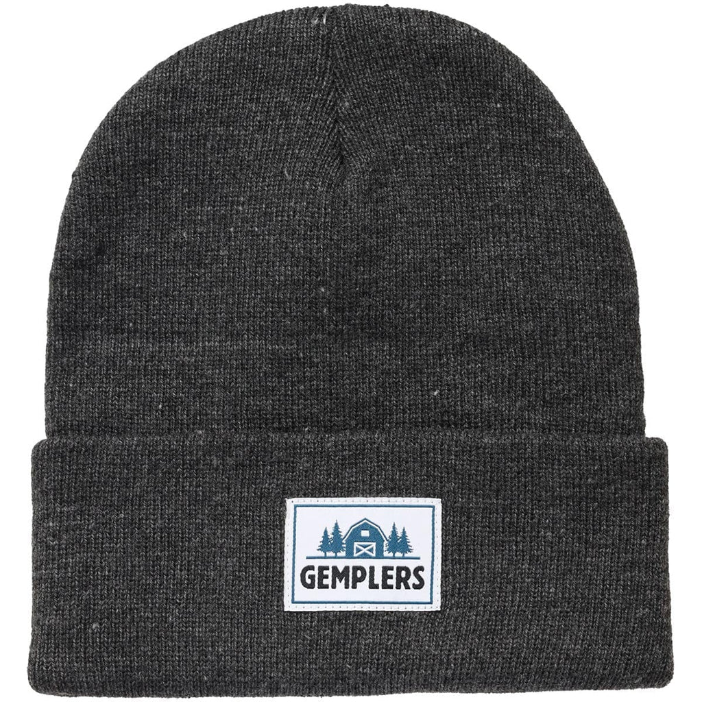 Heather Grey Gemplers Knit Beanie