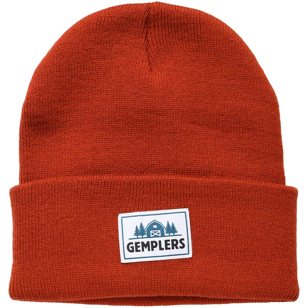 Rust Gemplers Knit Beanie