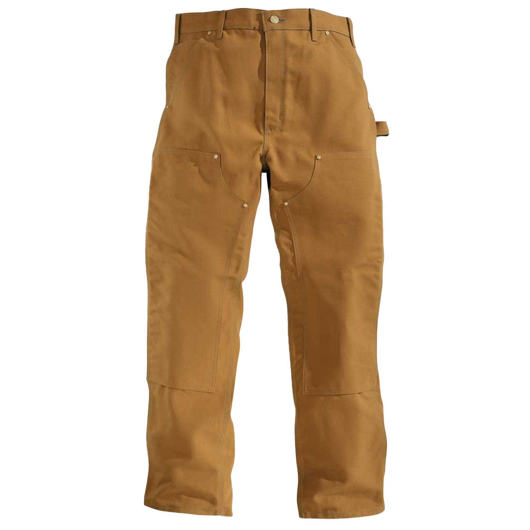 Carhartt B01 Loose Fit Firm Duck Double-Front Utility Work Pant - 30 / 34  / Brown