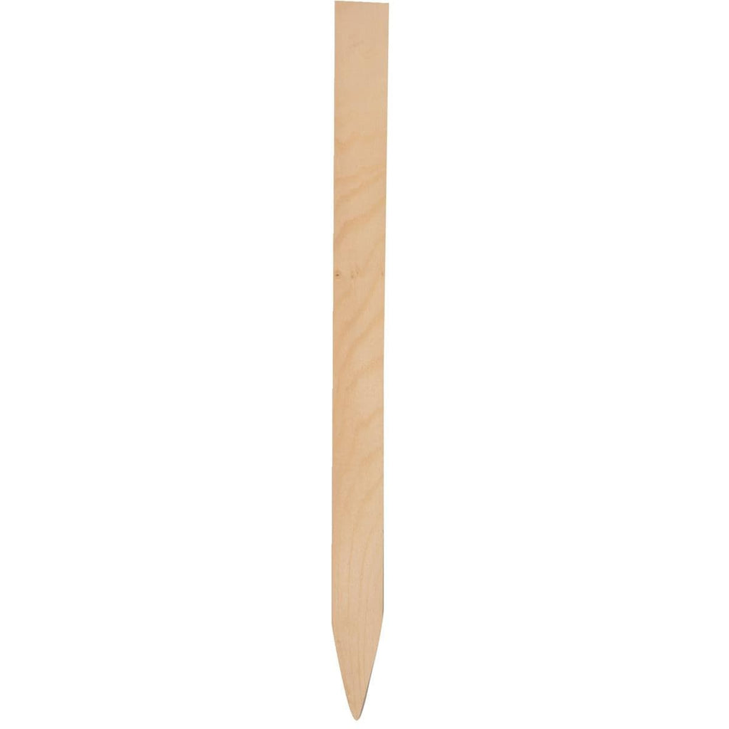 Bulk Natural Wood Field Stakes, 1/4 " Width, 100 Pack