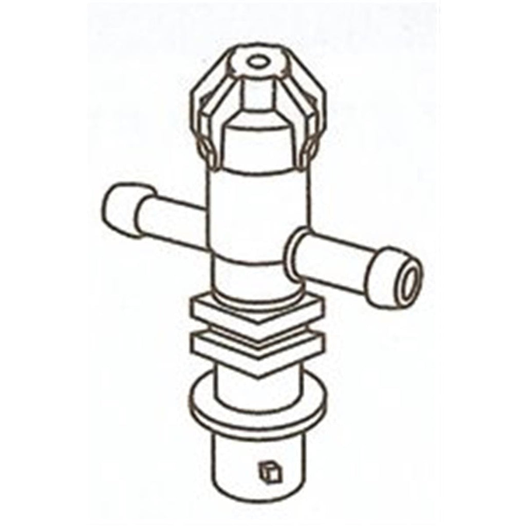 Quick TeeJet QJ300 Double Barb Nozzle Body with Chemsaver Check Valve