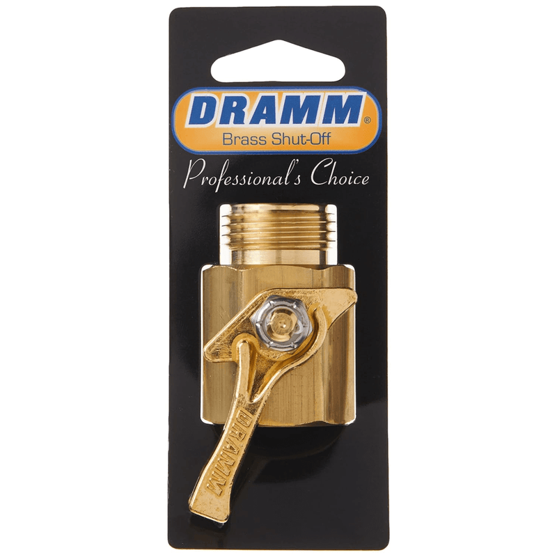 Dramm 300 Brass Shut-Off Valve | 3 Pack