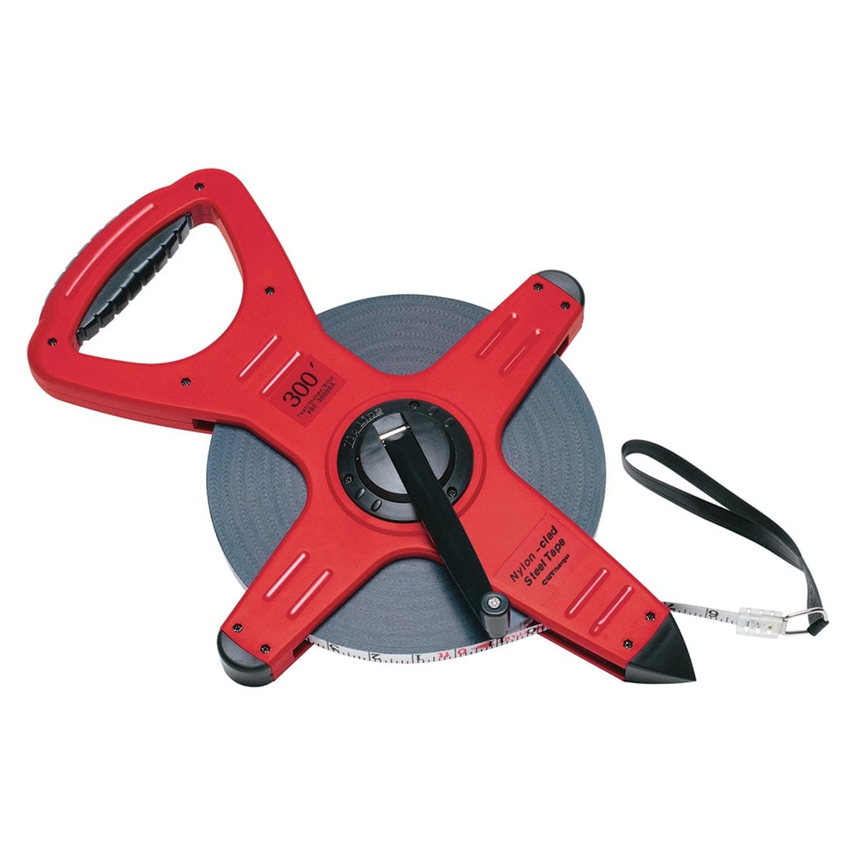 CST/BERGER 300'L Nylon-Coated Steel Tape Measure