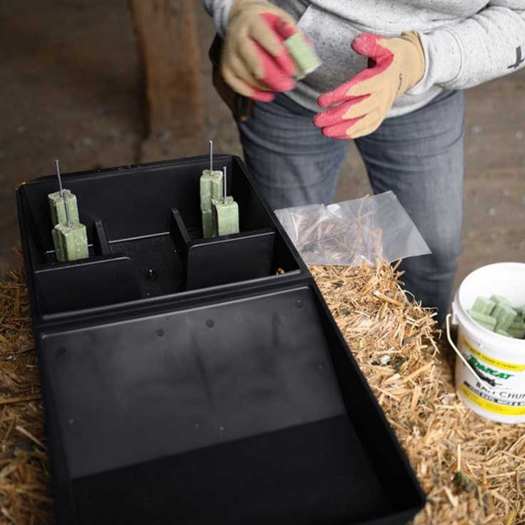 Tomcat Rat Bait Station | 4 Pack