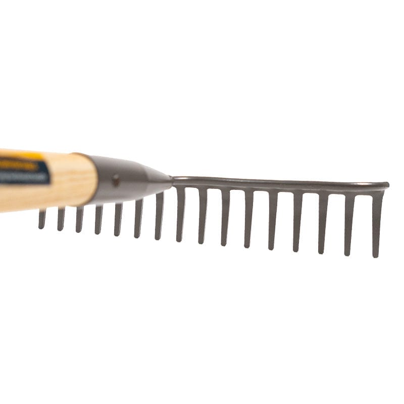 Gemplers Forged Bow Rake with Wood Handle