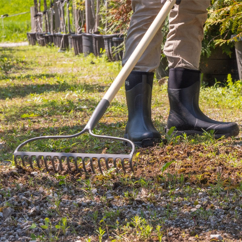 Gemplers Forged Bow Rake with Wood Handle
