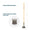 Gemplers Steel Rake Hoe with Wood Handle