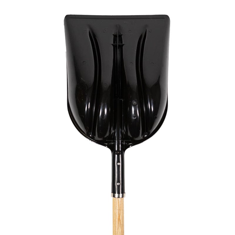Gemplers Poly Scoop Shovel with Wood Handle