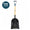 Gemplers Poly Scoop Shovel with Wood Handle