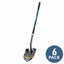 Gemplers Round Point Shovel with Fiberglass Handle | 6 pack