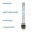 Gemplers Round Point Shovel with Fiberglass Handle